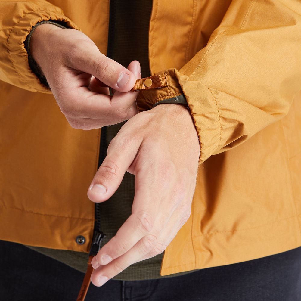 Timberland Μπουφαν Ανδρικα Καφε - Outdoor Heritage Waterproof Windbreaker - Greece 7231864-KJ